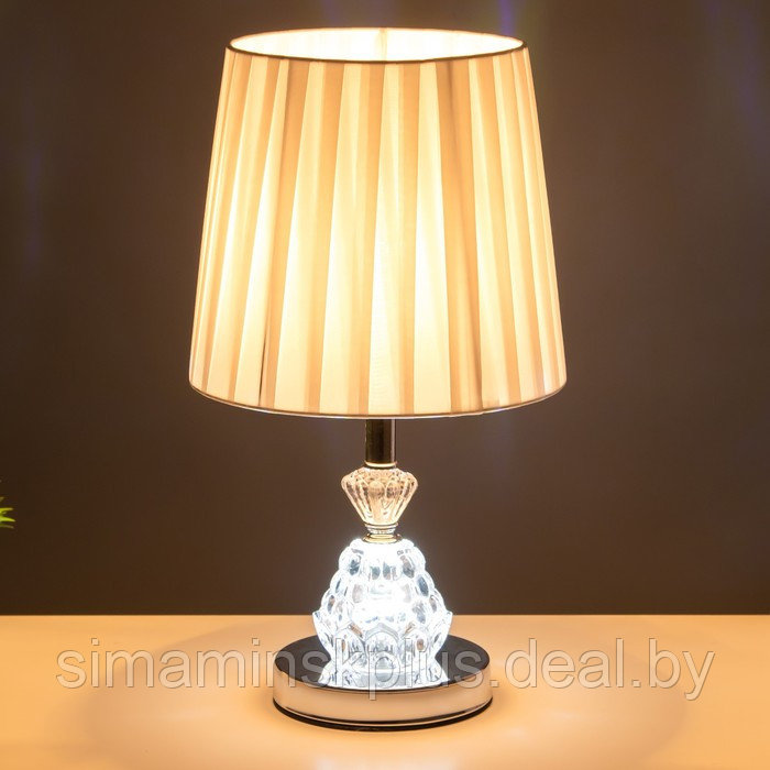 Настольная лампа "Оливи" Е27 белый 20х20х36 см RISALUX - фото 3 - id-p223801303