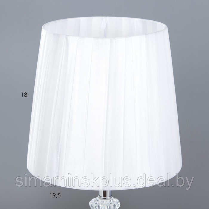 Настольная лампа "Оливи" Е27 белый 20х20х36 см RISALUX - фото 4 - id-p223801303