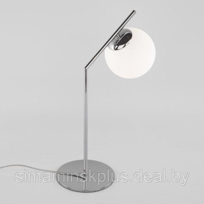 Настольная лампа Frost, 1x60Вт E27, цвет хром - фото 2 - id-p223801410