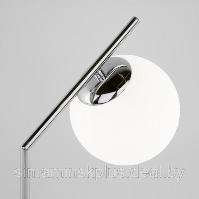 Настольная лампа Frost, 1x60Вт E27, цвет хром - фото 4 - id-p223801410