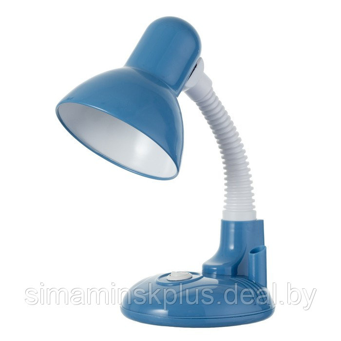 Лампа настольная Е27, "Капелька" с подставкой для ручек,(220В) голубая (304В) RISALUX - фото 10 - id-p223801497