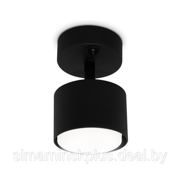 Накладной спот с выключателем Ambrella light GX53/LED max 12 Вт, 84x84x134 мм, цвет чёрный - фото 2 - id-p223801585