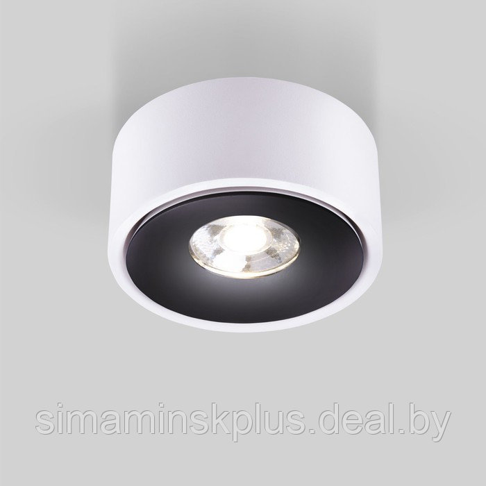 Светильник потолочный акцентный Elektrostandard, Glide LED 8 Вт, 100x100x45 мм, IP20, цвет белый, чёрный - фото 1 - id-p223801756