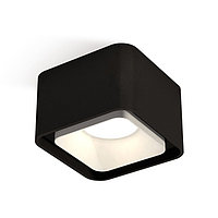 Светильник накладной Ambrella light, XS7833001, MR16 GU5.3, GU10 LED 10 Вт, цвет чёрный песок, белый песок