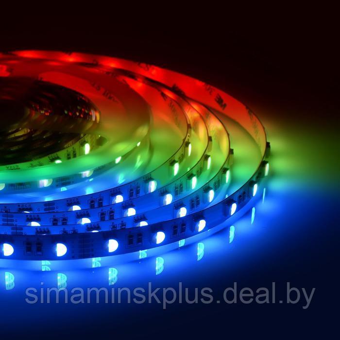 Cветодиодная лента Apeyron Electrics 5 м, IP20, SMD5050, 60 LED/м, 14.4 Вт/м, 24 В, RGB