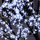 Светодиодное дерево «Сакура» 1.5 м, 540 LED, постоянное свечение, 220 В, свечение белое, фото 3