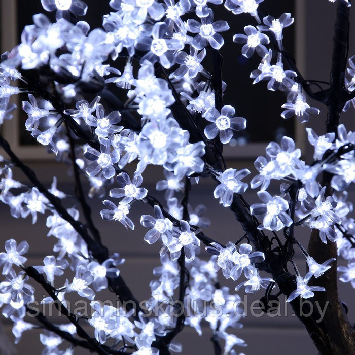 Светодиодное дерево «Сакура» 1.5 м, 540 LED, постоянное свечение, 220 В, свечение белое - фото 3 - id-p223801882