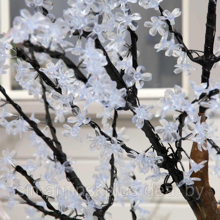 Светодиодное дерево «Сакура» 1.5 м, 540 LED, постоянное свечение, 220 В, свечение белое - фото 4 - id-p223801882