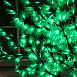 Светодиодное дерево «Зелёный клён» 2 м, 900 LED, постоянное свечение, 220 В, свечение белое, фото 3