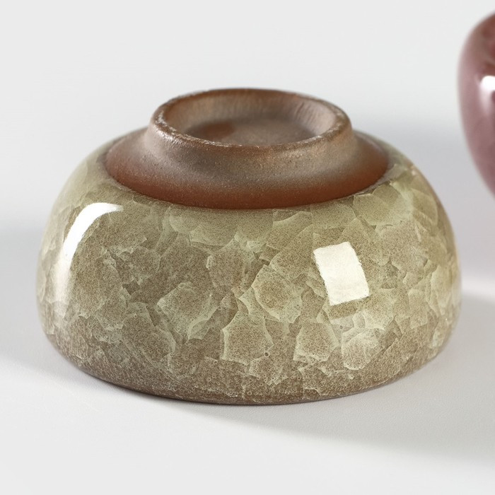 Набор пиал керамических «Лунный камень», 6 предметов: 50 мл, цвет МИКС - фото 4 - id-p223802110