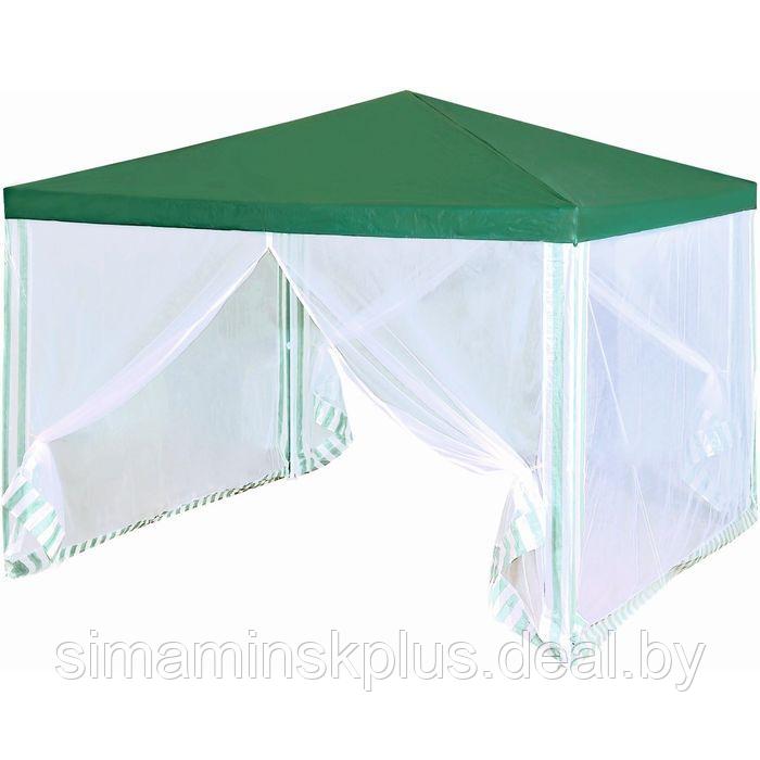 Тент-шатер садовый из полиэтилена №1028, 3х3х2,5 м - фото 1 - id-p223802094
