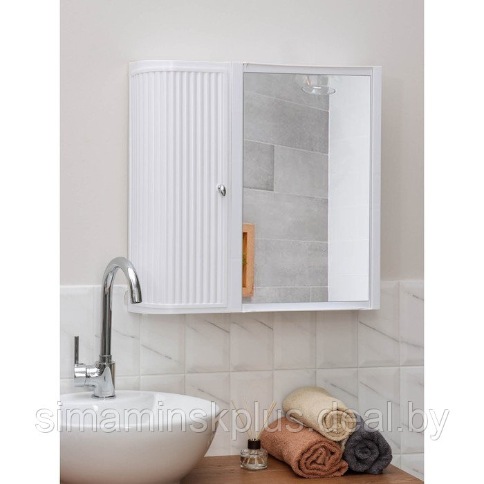 Набор для ванной комнаты Hilton Premium Left, цвет белый - фото 1 - id-p223802419