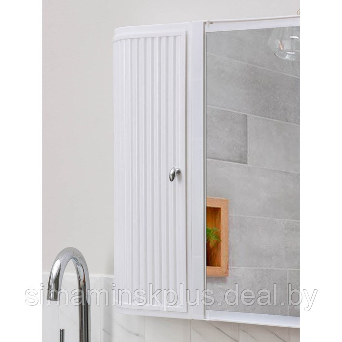 Набор для ванной комнаты Hilton Premium Left, цвет белый - фото 5 - id-p223802419