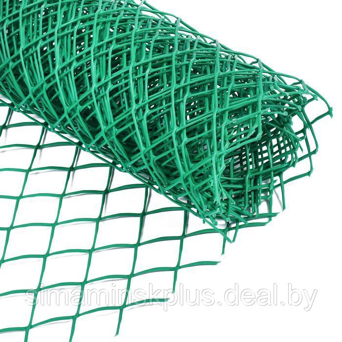 Сетка садовая, 0.5 × 5 м, ячейка 40 × 40 мм, пластиковая, зелёная, Greengo - фото 6 - id-p223802166