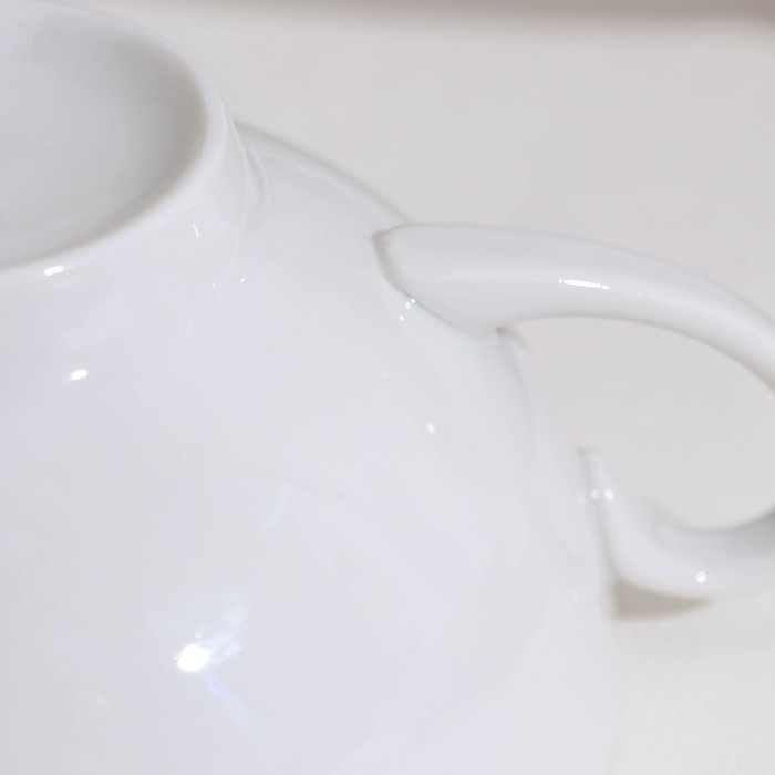 Сервиз чайный «Цветущая земляника», 14 предметов: чайник, сахарница, 6 чайных пар, фарфор - фото 10 - id-p223802485
