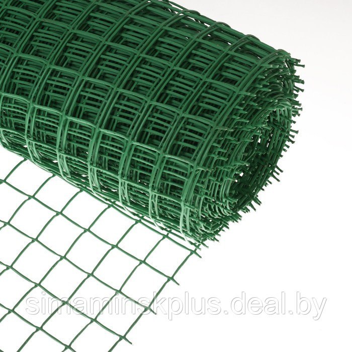 Сетка садовая, 1 × 20 м, ячейка 50 × 50 мм, пластиковая, зелёная, Greengo - фото 6 - id-p223802182