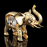 Сувенир «Слонёнок», 6×2,7×5 см, с кристаллами, фото 2