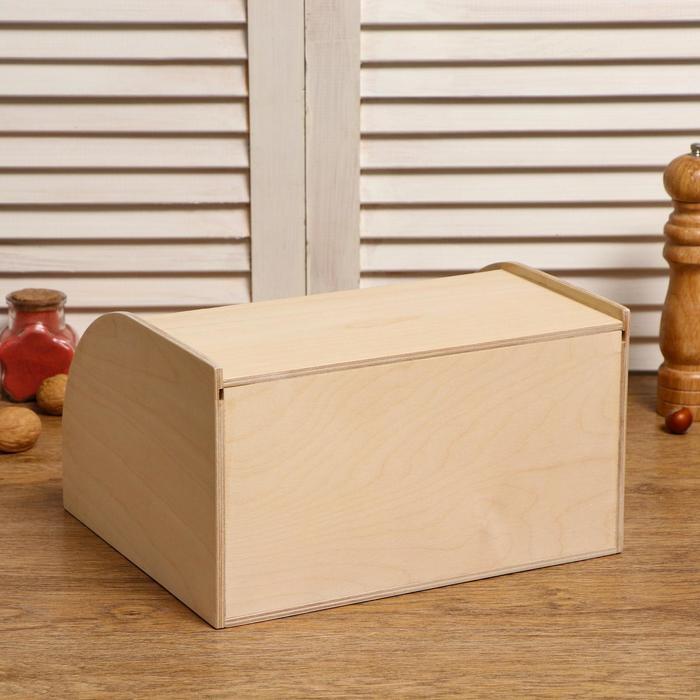 Хлебница деревянная "Корица", 29×24.5×16.5 см - фото 3 - id-p223802727
