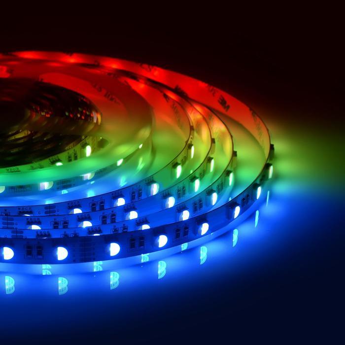 Cветодиодная лента Apeyron Electrics 5 м, IP20, SMD5050, 60 LED/м, 14.4 Вт/м, 24 В, RGB - фото 1 - id-p223802795
