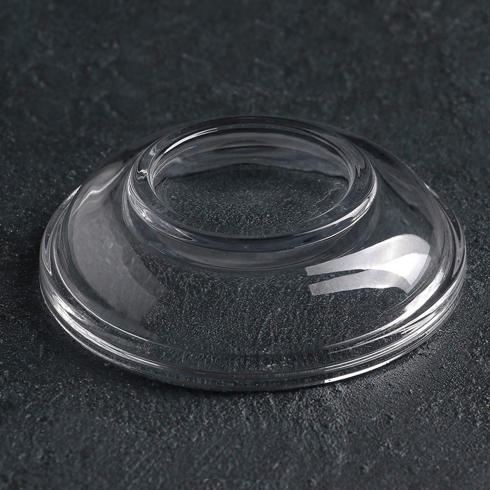 Ёмкость стеклянная для мёда и варенья Доляна «Купол», 12,5×12 см - фото 3 - id-p223803889
