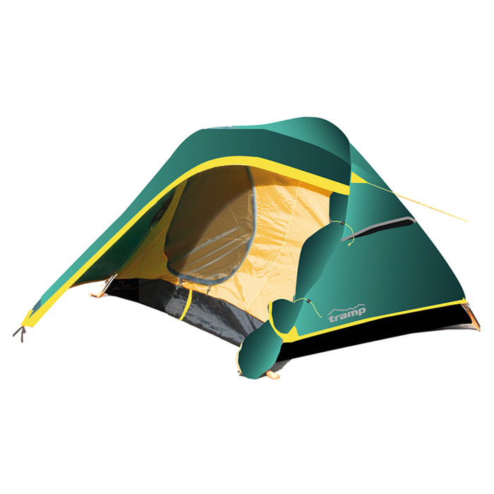 Палатка Colibri 2 (V2), 260 х 222 х 102 см, цвет зелёный - фото 1 - id-p223804185