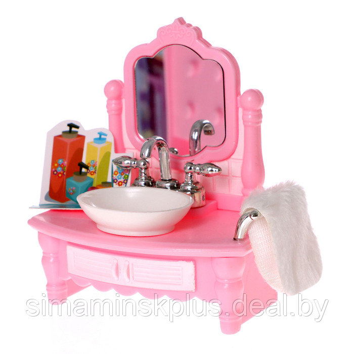 Игровой набор мебели для кукол «Семейная усадьба: ванная комната» - фото 3 - id-p223804160