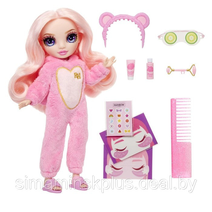 Кукла «Белла Паркер», Junior PJ Party, с аксессуарами, розовая - фото 2 - id-p223804284