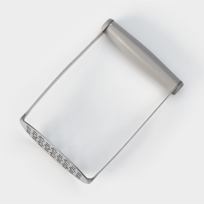 Пушер для картофеля Доляна Smasher, 10×15,5 см, нержавеющая сталь, цвет хромированный - фото 3 - id-p223804682