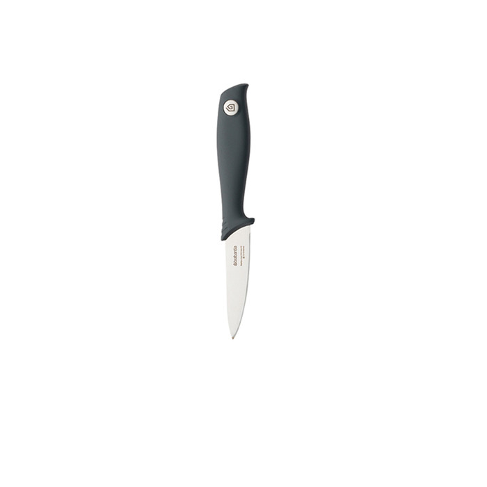Нож для очистки овощей Brabantia Tasty+, цвет чёрный, 17 см - фото 1 - id-p223804702