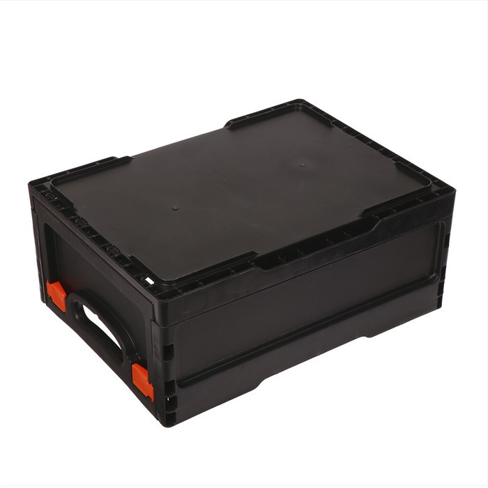 Ящик складной, пластиковый, 40 × 30 × 17 см, чёрный - фото 4 - id-p223804990