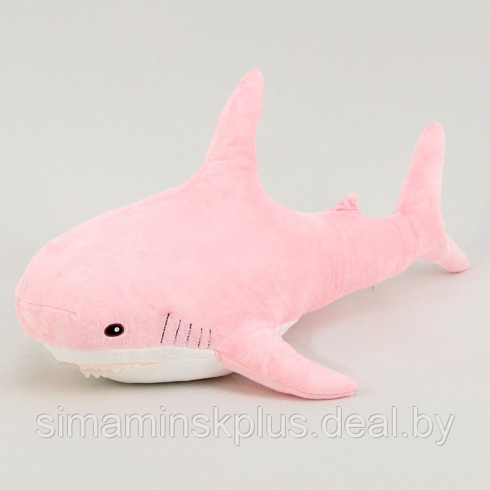 Мягкая игрушка «Акула», 100 см, цвет розовый - фото 1 - id-p223805162