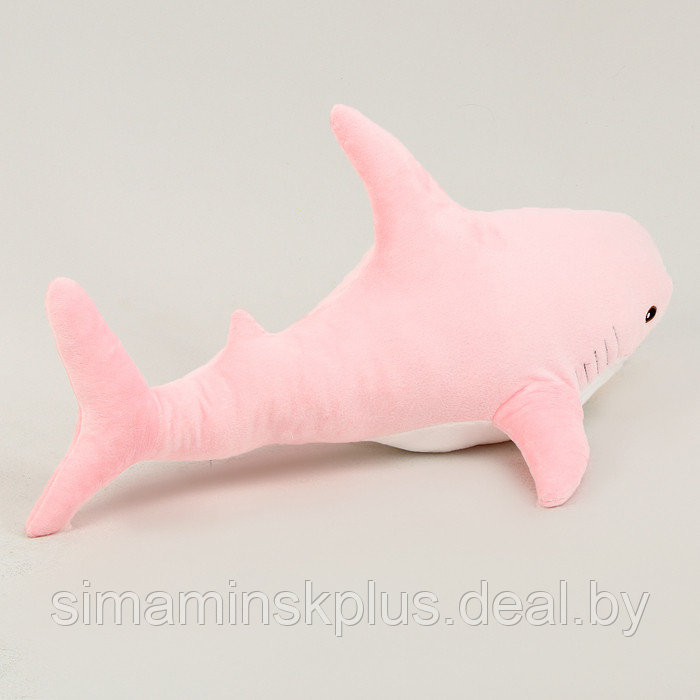 Мягкая игрушка «Акула», 100 см, цвет розовый - фото 2 - id-p223805162
