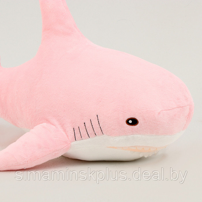 Мягкая игрушка «Акула», 100 см, цвет розовый - фото 4 - id-p223805162