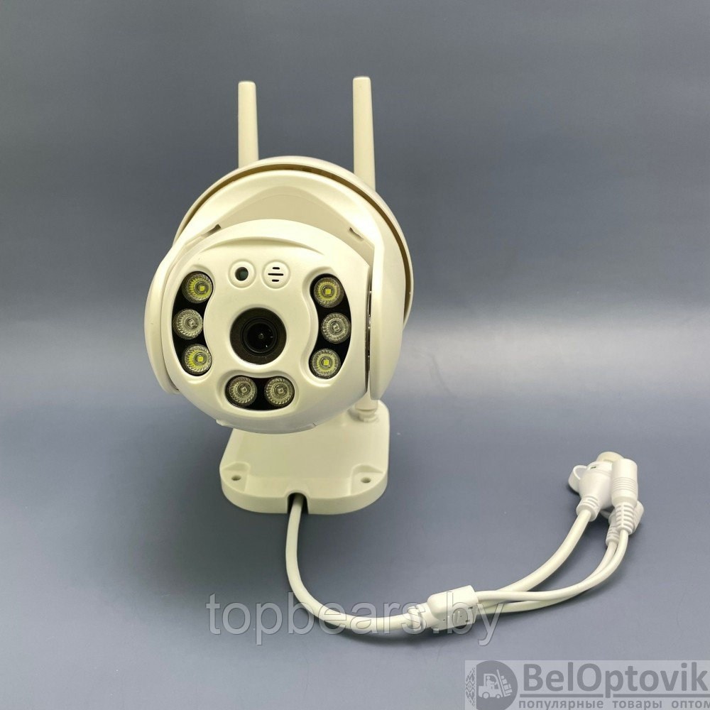 Уличная Wifi 1080P IP 66 Smart камера с микрофоном, ночное видение голосовой сигнал тревоги - фото 7 - id-p223805458