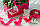 Сумка для цветов "Мастхэв" прямоугольная 220х100х130 мм, ярко-розовая, фото 2