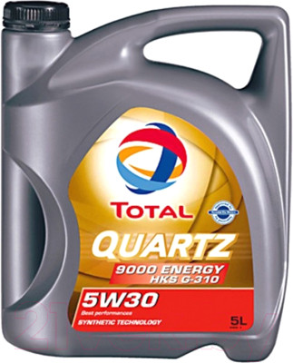 Моторное масло Total Quartz 9000 Energy HKS 5W30 / 213800 (5л) - фото 1 - id-p223805515