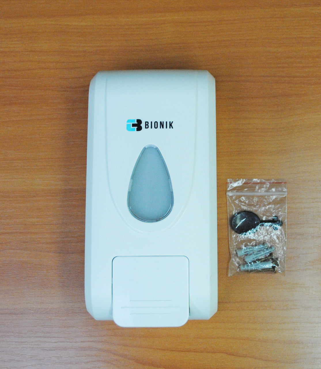Дозатор для мыла BIONIK BK1021 с замком /запирается на ключ/ - фото 7 - id-p223812917