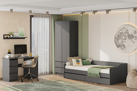 Спальня Денвер для подростка модульная SV-Мебель (ТМ Просто хорошая мебель), фото 2