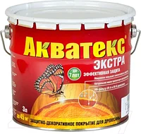 Защитно-декоративный состав Акватекс Экстра