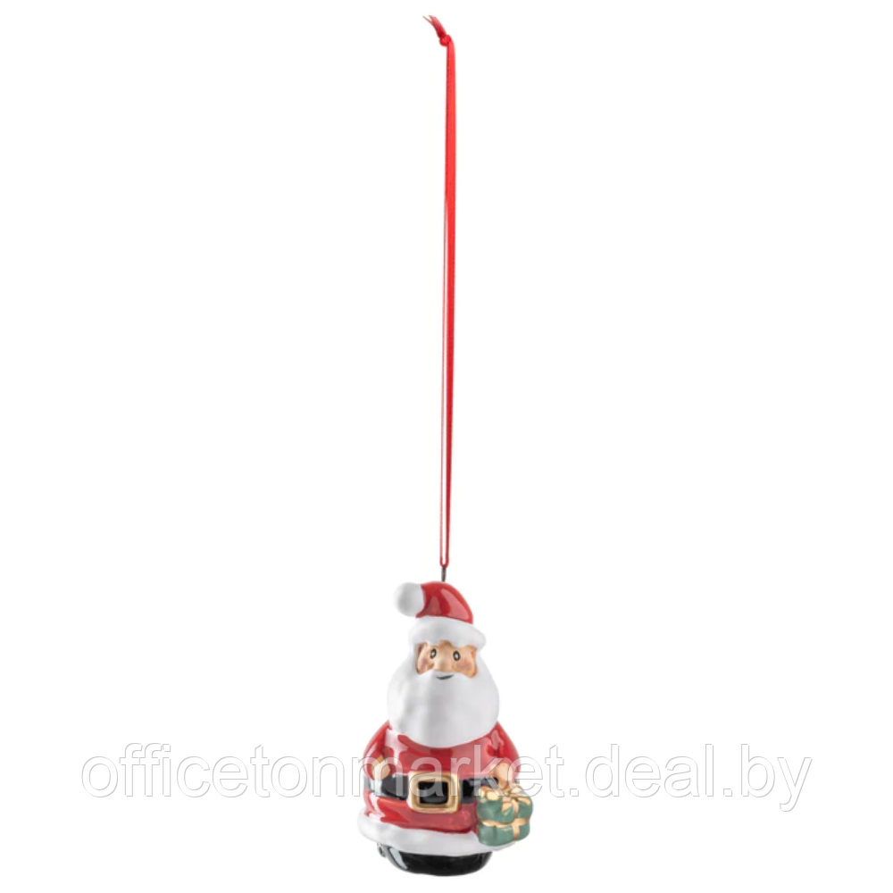 Фигурка подвесная "Дед Мороз Auentico", 6 см, керамическая - фото 1 - id-p223566467