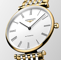 Женские классические часы LONGINES 5048G тонкий корпус 7мм .Качество и стиль!
