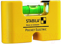 Уровень строительный Stabila Pocket Electric 17775