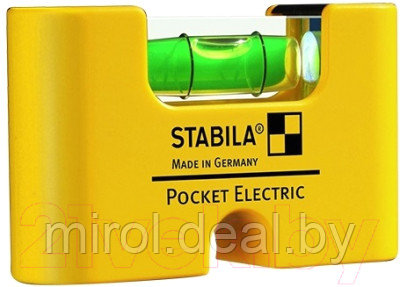 Уровень строительный Stabila Pocket Electric 17775 - фото 1 - id-p223816362