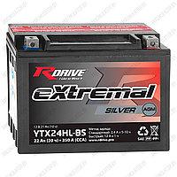 RDrive eXtremal Silver YTX24HL-BS / 22Ah