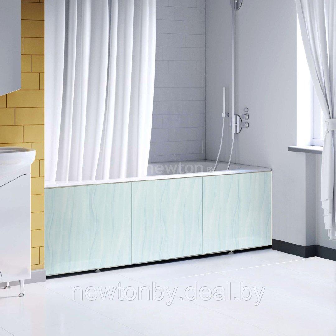 Фронтальный экран под ванну Comfort Alumin Джинс голубой 1.5 - фото 1 - id-p223820065