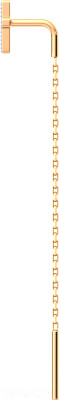 Серьги из розового золота ZORKA 3D00362.14K.R - фото 2 - id-p223819558