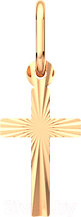 Крестик из розового золота ZORKA 411033.14K.R.REL