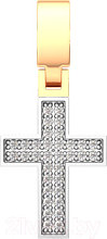 Крестик из розового золота ZORKA 440517.14K.R