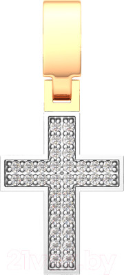 Крестик из розового золота ZORKA 440517.14K.R - фото 1 - id-p223819640
