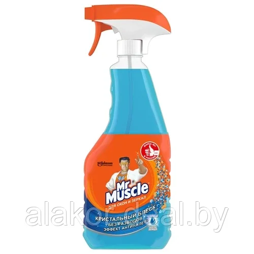 Mr. Muscle Средство для мытья окон и зеркал После дождя, 530мл - фото 1 - id-p223823698